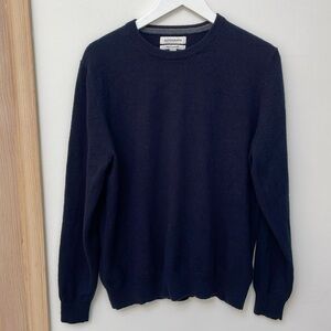 Autograph 100% cashmere sweater navy